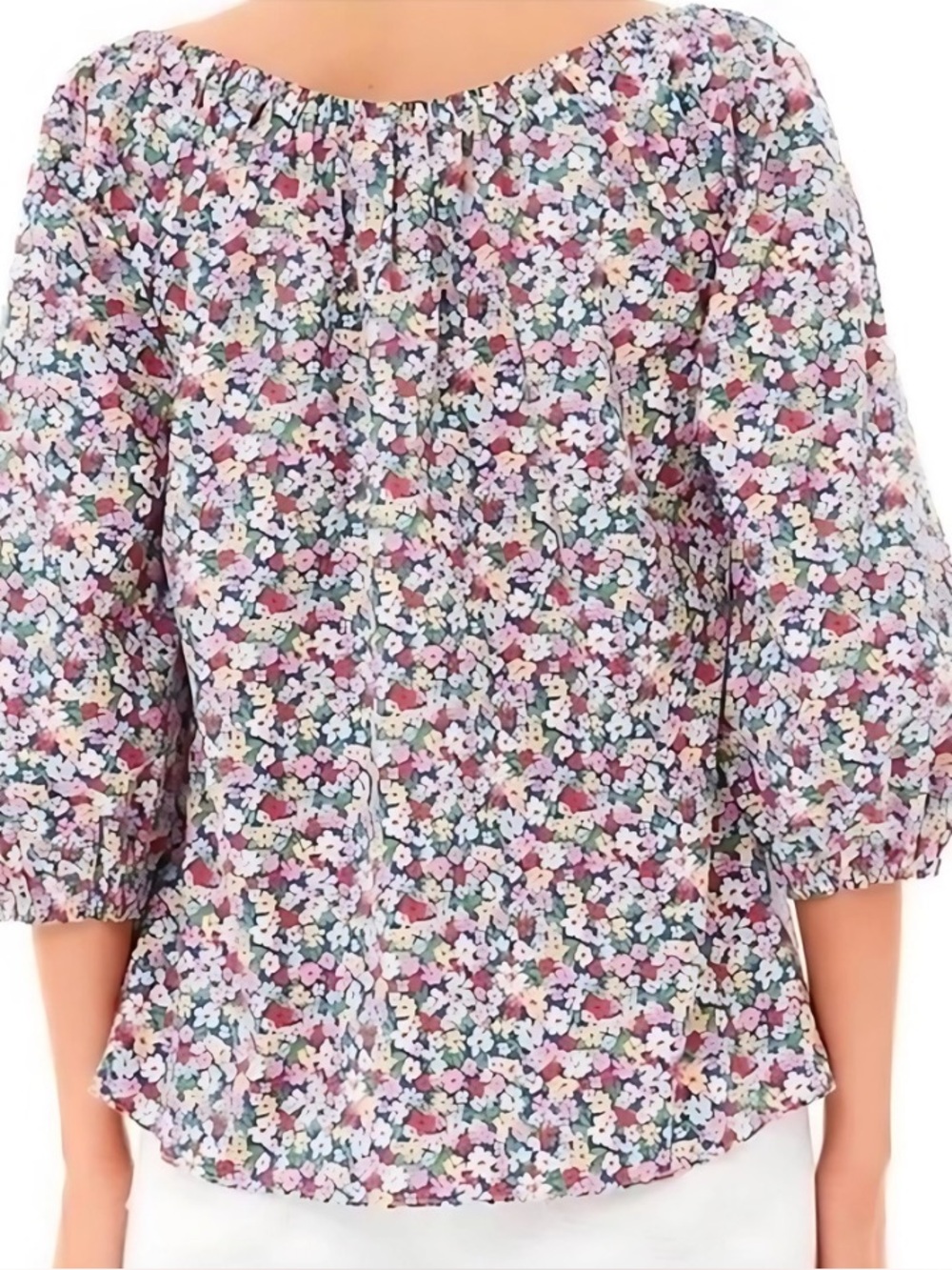 Pomander Place Brooks Ditsy Floral Blouse - Picture 3 of 7
